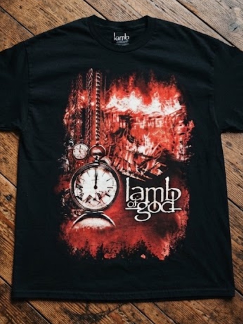 Lamb of god Tour Shirt Size 2XL Black New